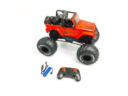 DF models: RC Autó Jumbo Foot Off Road 1:10 RTR, LED fények, hangok
