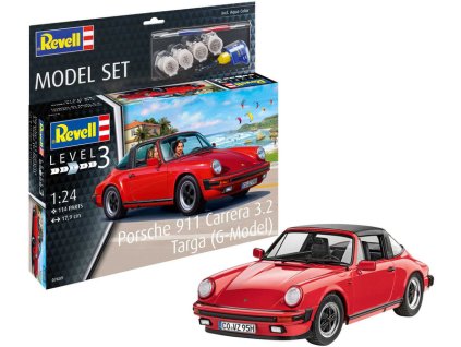 Revell: Műanyag modellkészlet autó - Porsche 911 Targa (G-Model) (1:24)