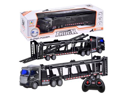 RC Tir autószállítóval távirányítós jármű Power Truck