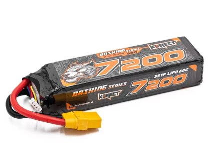 KONECT LiPo akkumulátor 7200mah 11.1V 60C 3S1P 79.90Wh, XT60 csatlakozóval