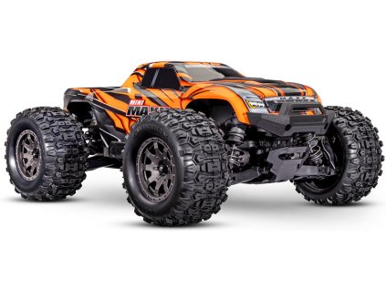 RC autó Traxxas Mini Maxx 1:12 BL-2s 4WD RTR narancs