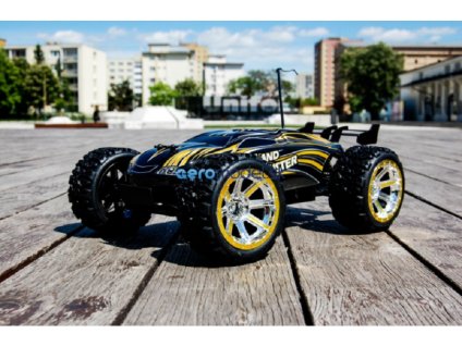 NQD: Land Buster 1:12 RTR erősebb akumulátorral (2,4 GHz adóvevő, 1500mAh akkumulátor) Piros