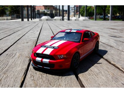 Rastar: RC autó Ford Mustang Shelby GT500 1:14 piros