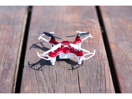 RC drón Syma X12 Nano 2,4GHz, piros