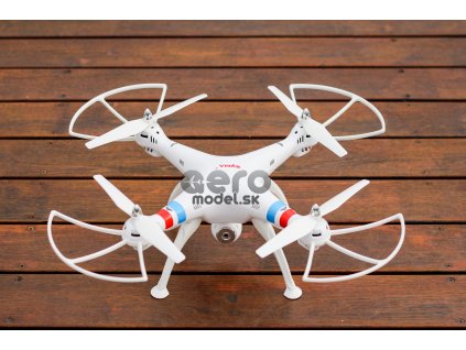 RC quadrocopter Syma X8C Venture 2.4GHz (2Mpx HD kamera), fehér
