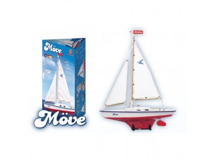 model plachetnice pro deti move 39 x 50 cm drevo