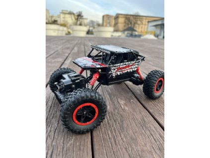 RC Autó ROCK CRAWLER 4WD 1:18 - PIROS