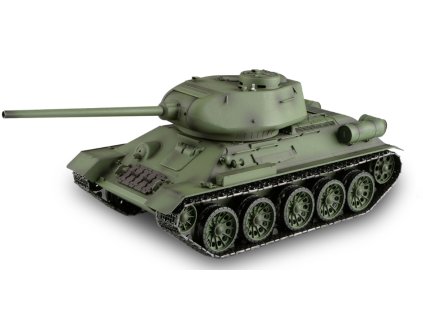 RC Tank T34/85 Heng Long 1:16 Advanced Line II IR/BB, távirányítós tank