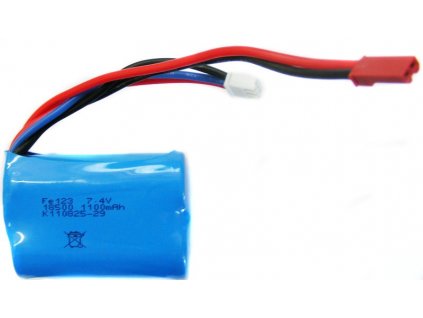 Pótakkumulátor 7.4V 1100mAh