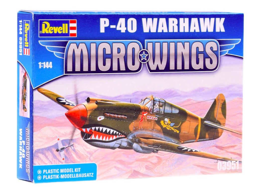 Revell Micro Wings Model P-40 Warhawk 1:144 RV0019 építőkészlet