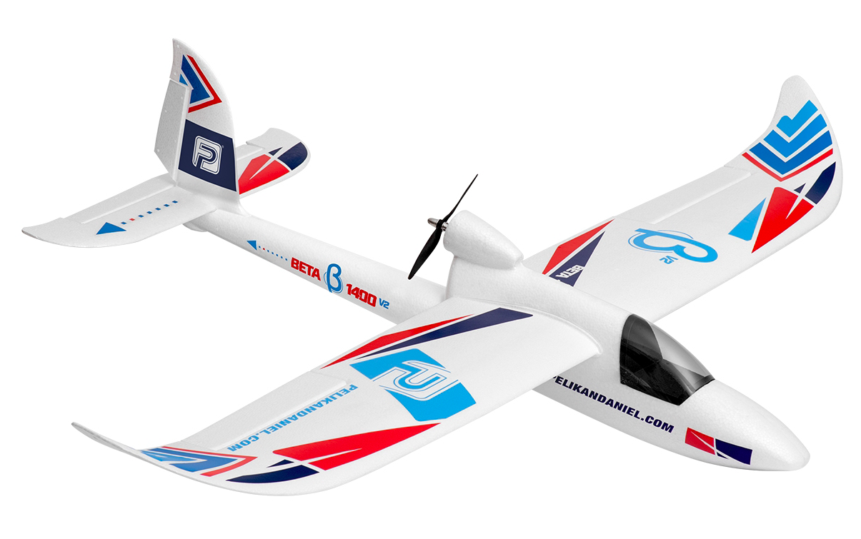 Pelikan RC Repülő BETA V2 1400 M1 - RTF 4k 2.4GHz Brushless