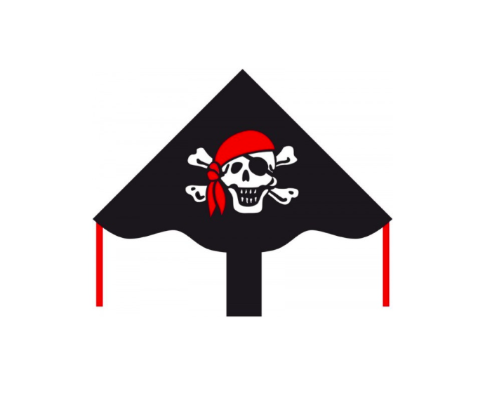 Merry Roger kalóz sárkány 85x42 cm