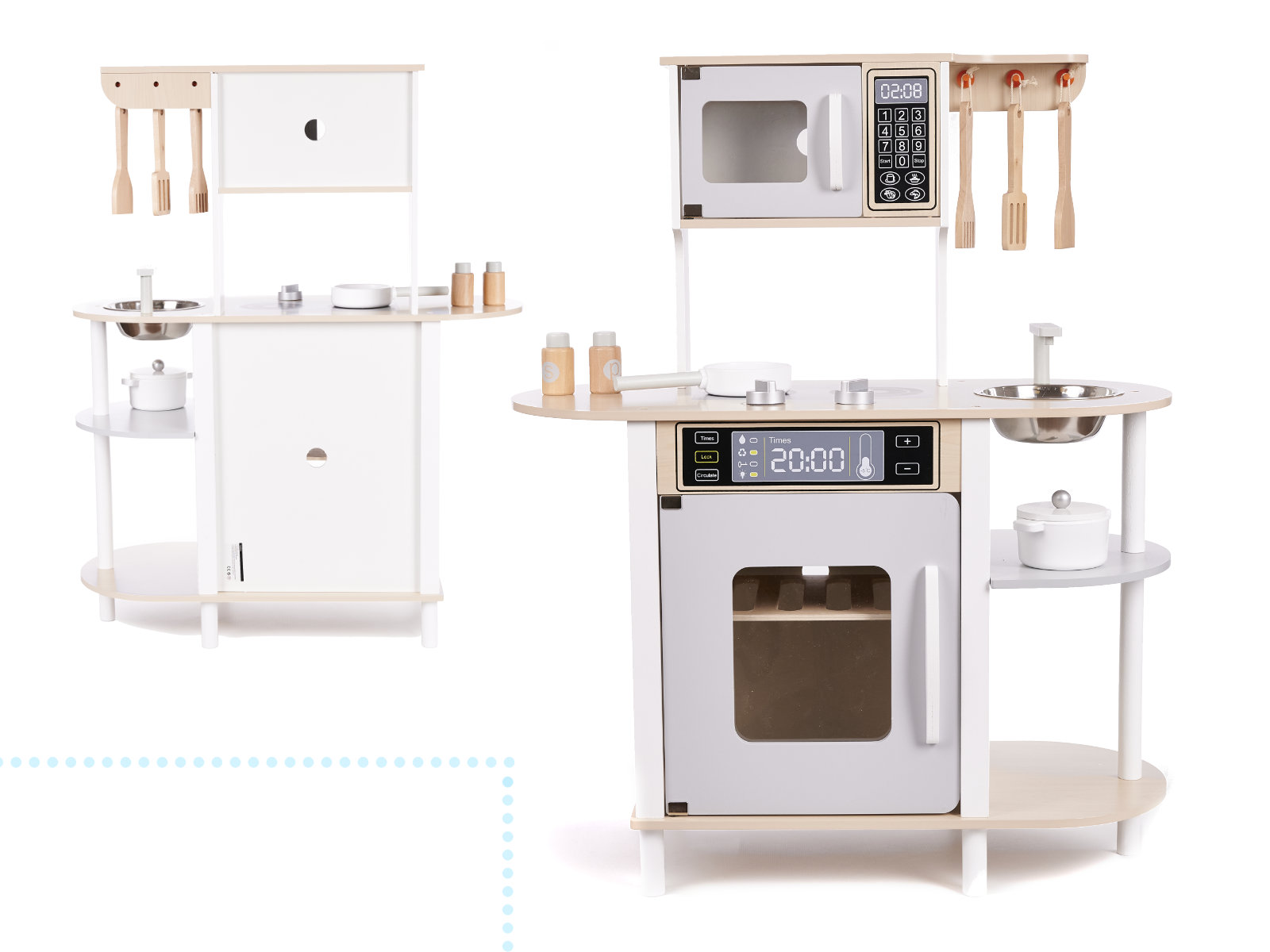 Fából készült MDF Konyha modern tartozékokkal