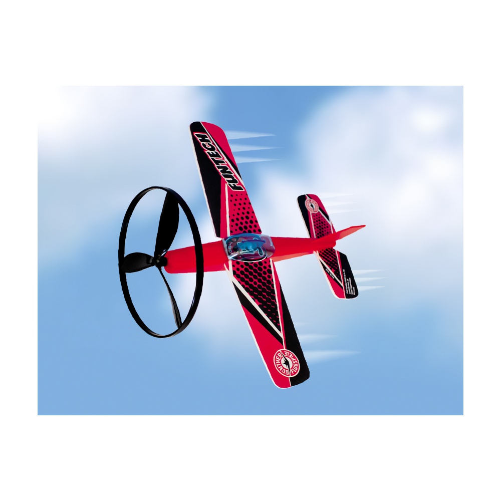 Funtech repülőgép kilövés hordozórakétáról, 26x21 cm