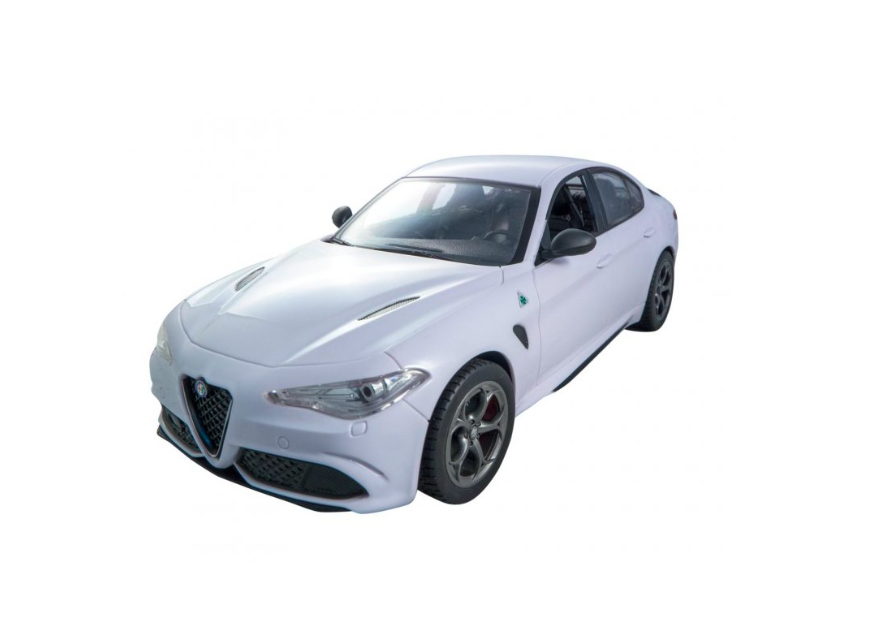 Siva GmbH Siva RC autó Alfa Romeo Giulia Quadrifoglio, licencelt modell 1:14, LED, RTR, fehér