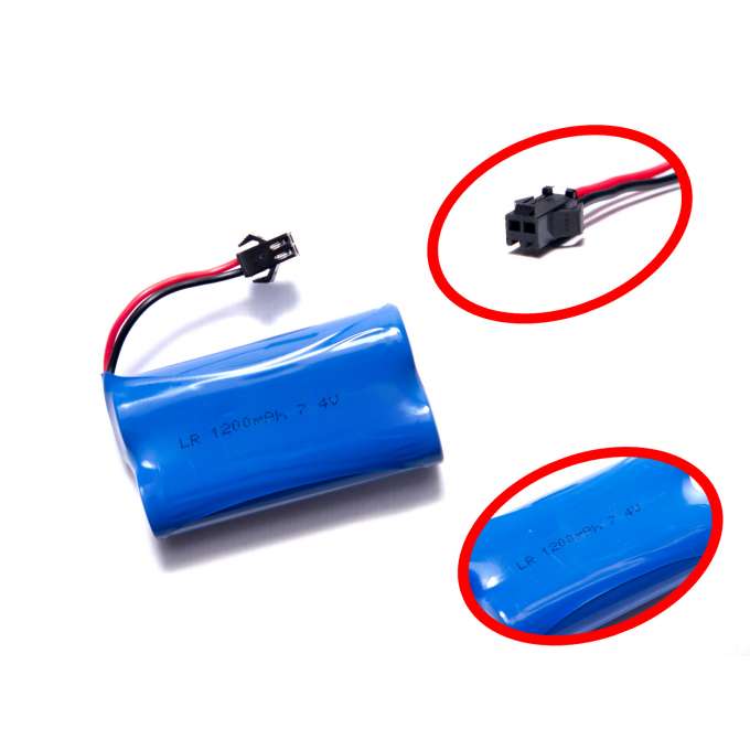 Pótakkumulátor Land buster 1:12