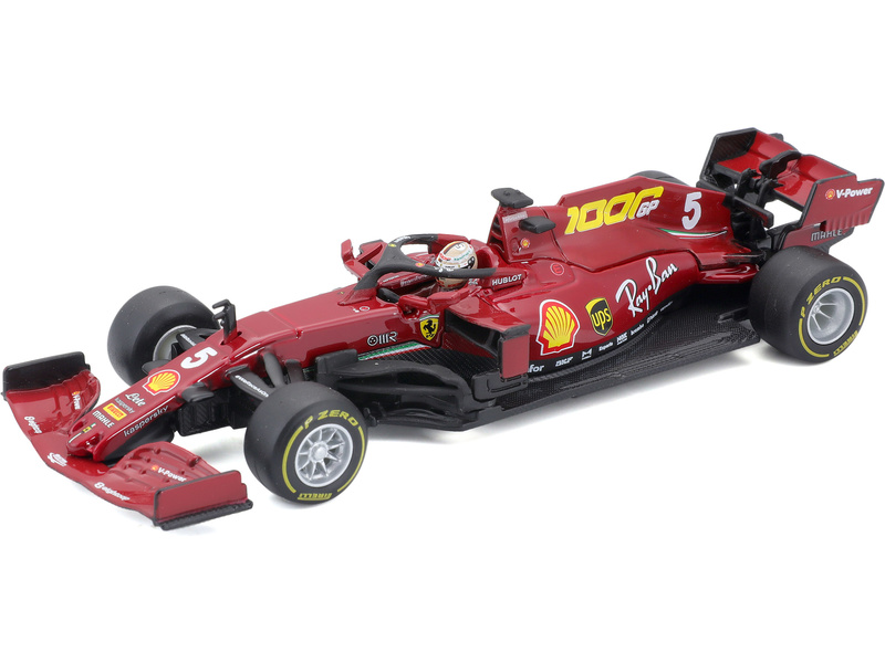 Formula fém modell - Bburago Signature Ferrari SF1000 #5 Vettel