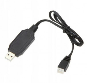 USB LIPO töltő 7.4V 1000mAh 2s, STX autókhoz