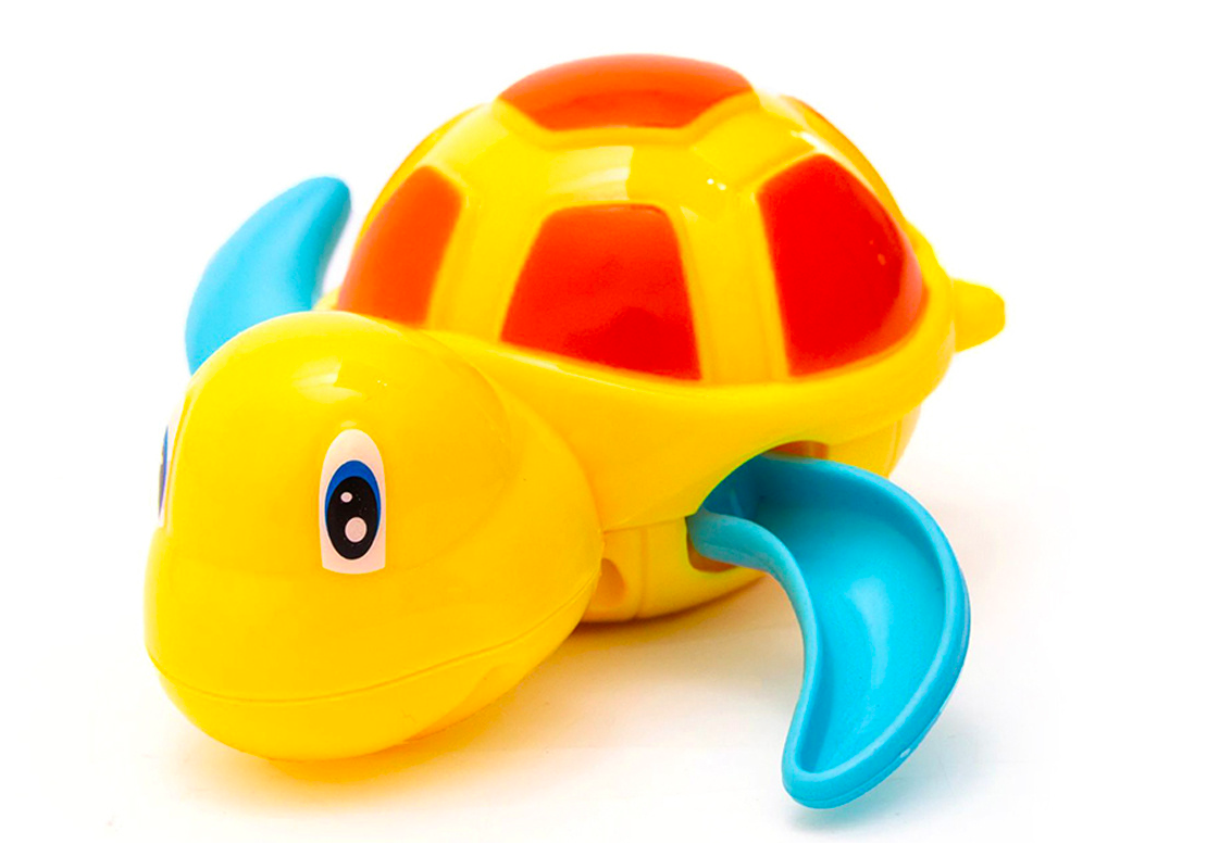 Teknős fürdőjáték Szín: sárga