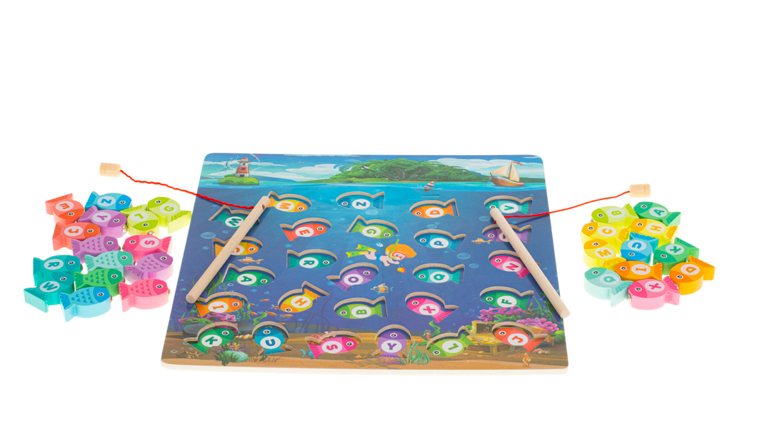 FA JÁTÉK MONTESSORI HORGÁSZAT