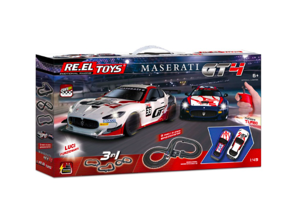 Autópálya Re.el toys Maserati DT4, 3v1