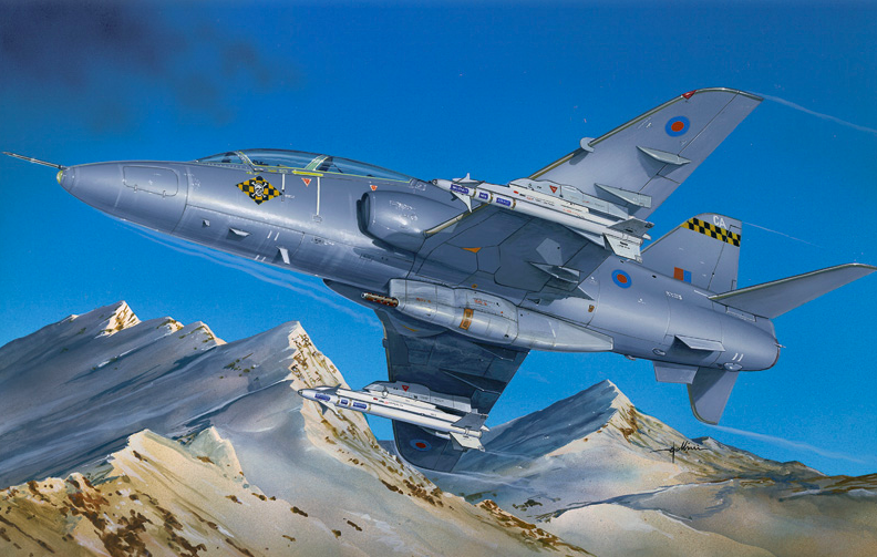 Műanyag modell Italeri 2669 BAe Hawk T. Mk.1