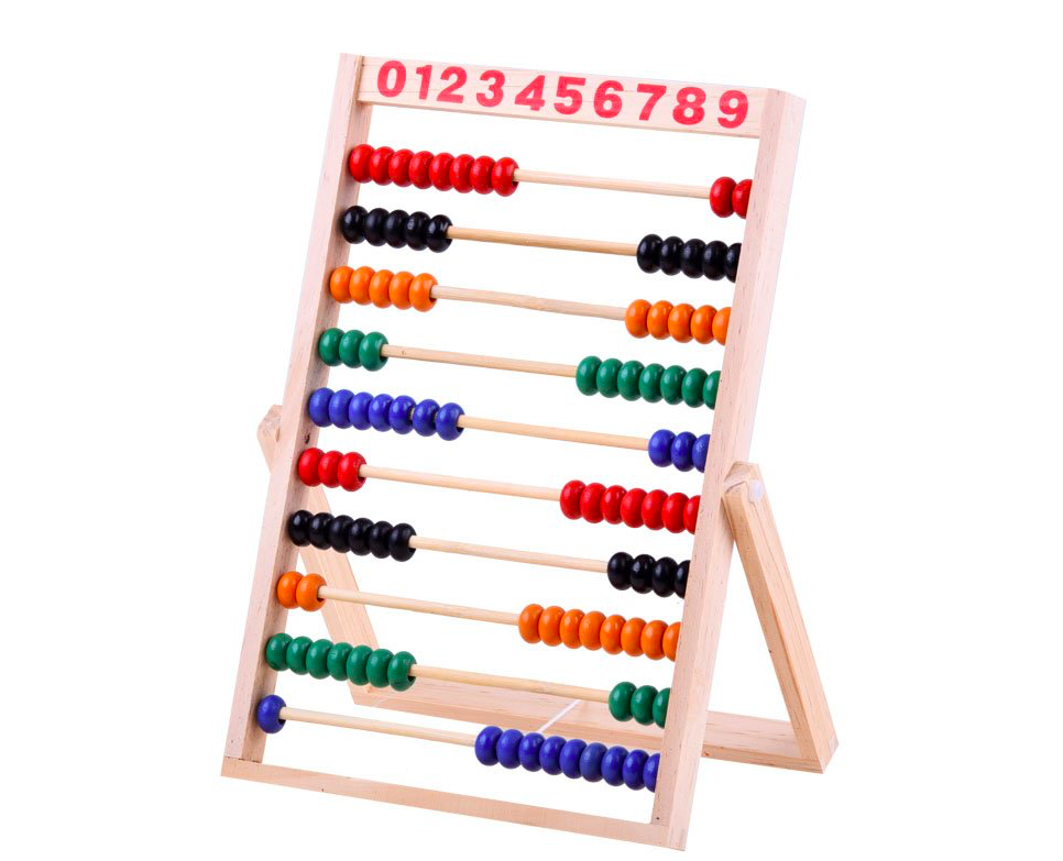 Fából készült számoló