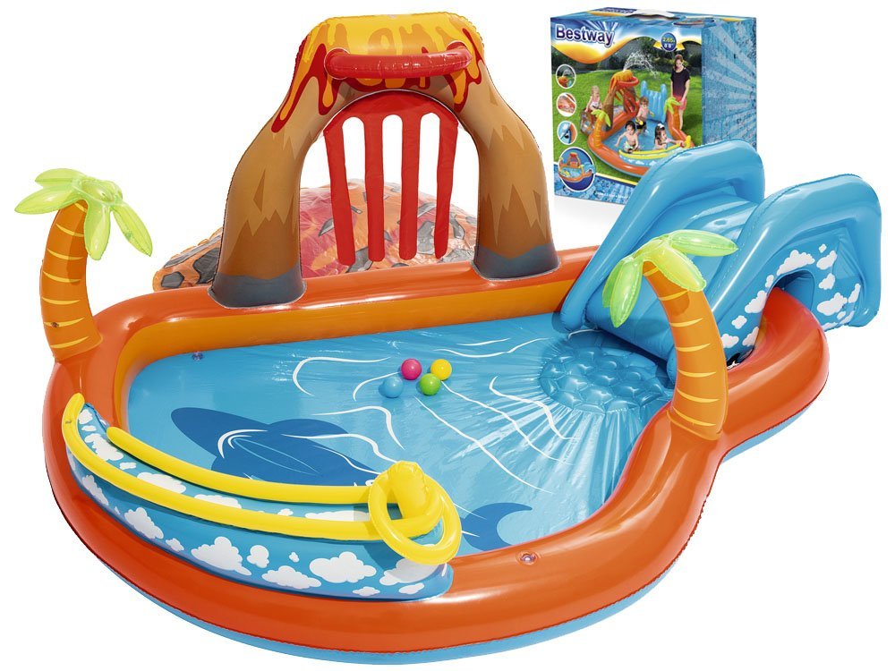 Bestway Felfujható Játszótér Vulkán 2,65 m x 2,65 m