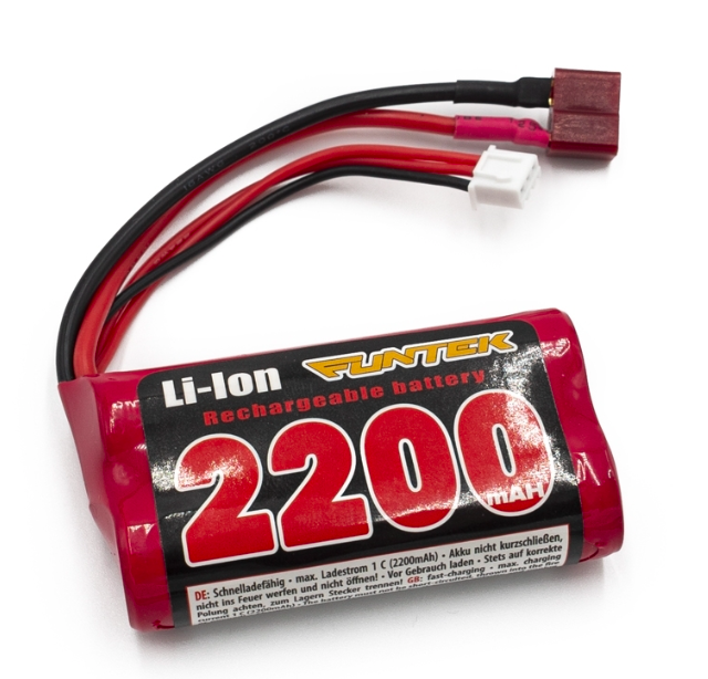 STX - Li-Ion akkumulátor 7.4V / 2200mAh 15C T-DYN csatlakozóval