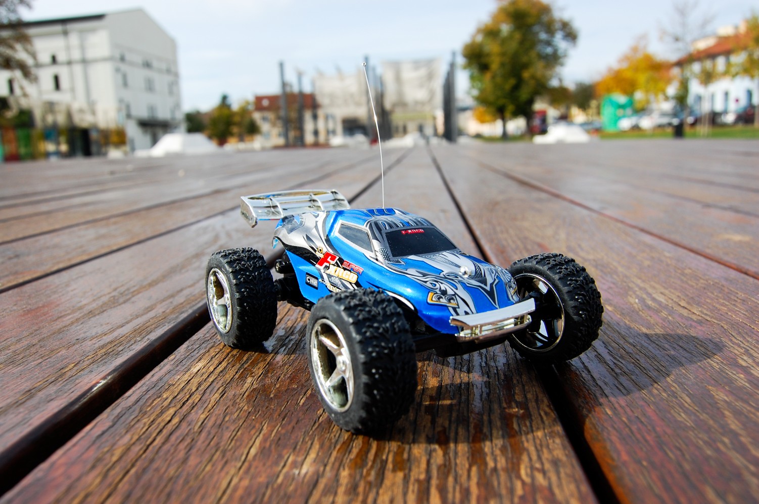 WL toys RC autó mini buggy Szín: kék
