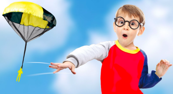 GÜNTHER GMBH & CO Dobóejtőernyős ejtőernyős 46 cm, többféle színben