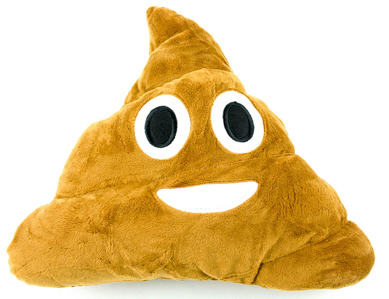 Dekoratív Emoji párna