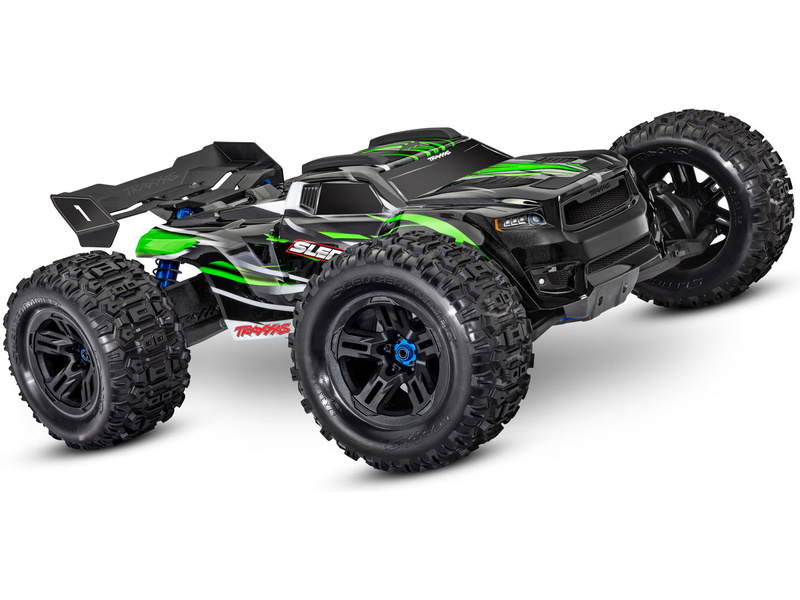 RC autó Traxxas Sledge 1:8 4WD TQi RTR Szín: zöld