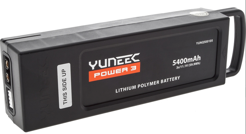 Yuneec Q500 : LiPol 11.1V 5400mAh akkumulátor
