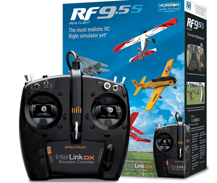 Vezérlő Spectrum Interlink, RealFlight 9.5S szimulátor