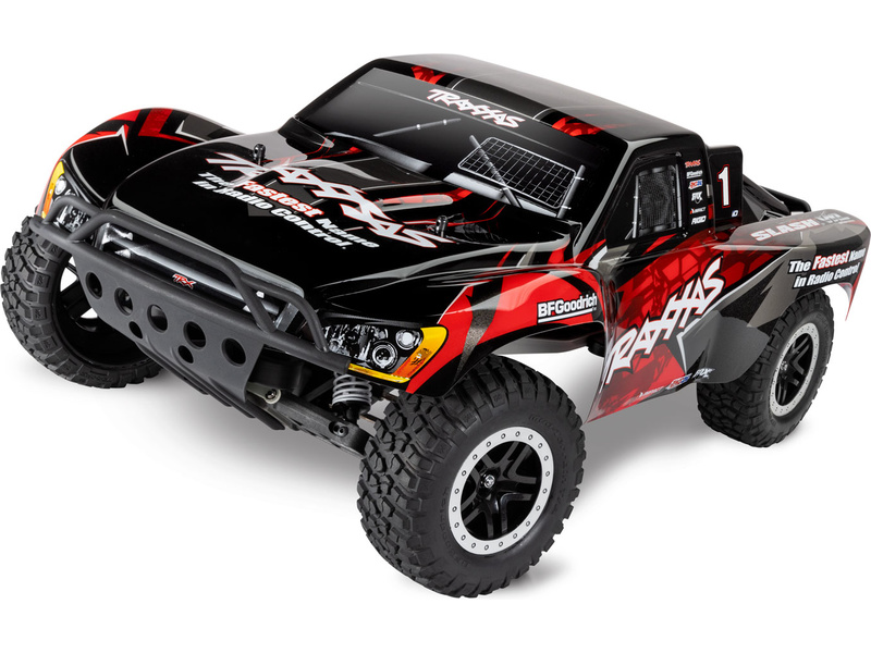 RC autó Traxxas Slash 1:10 VXL TQi RTR Szín: piros