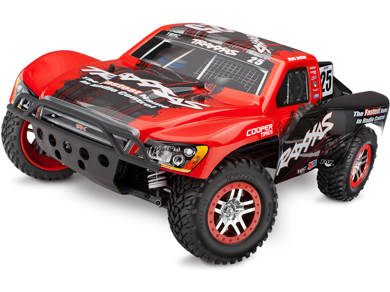 RC autó Traxxas Slash 1:10 VXL 4WD TQi RTR Szín: piros