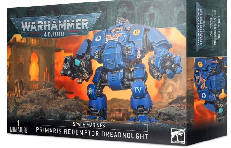 Warhammer 40 000 - Space Marines: Primaris Redemptor Dreadnought