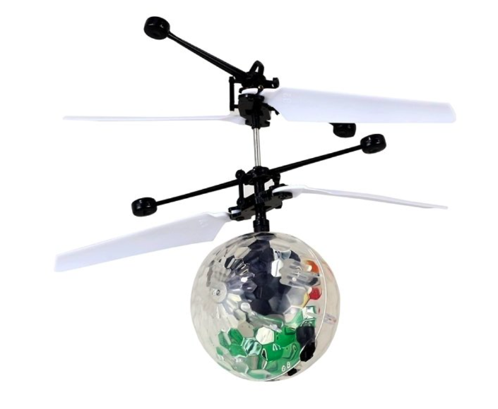 Repülő diszkólabda LED-es világítással