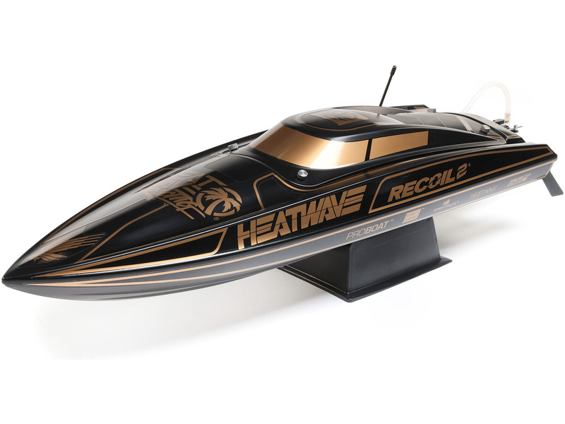 RC Motorcsónak Proboat Recoil 2 26" BL RTR Szín: fekete