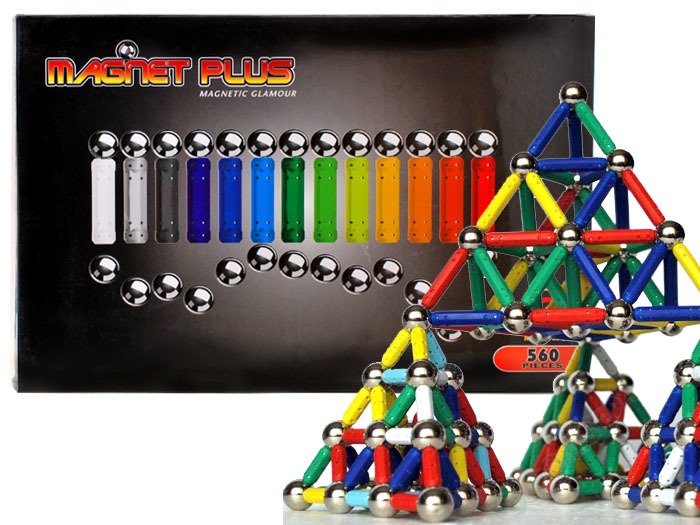 INTELLIGENS JÁTÉK, MÁGNESES BLOKKOK 560 + Fehértábla