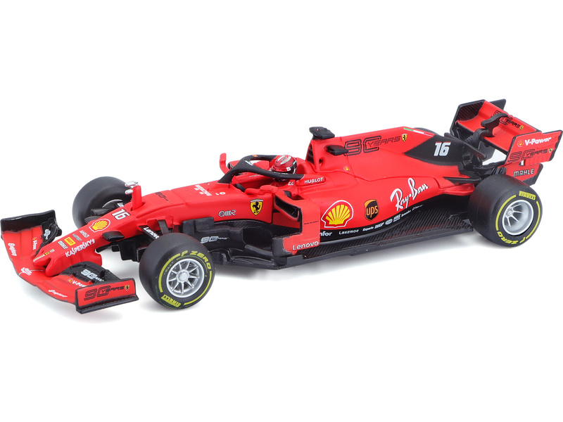 Formula fém modell - Bburago Signature Ferrari SF90 1:43 #16 Leclerc