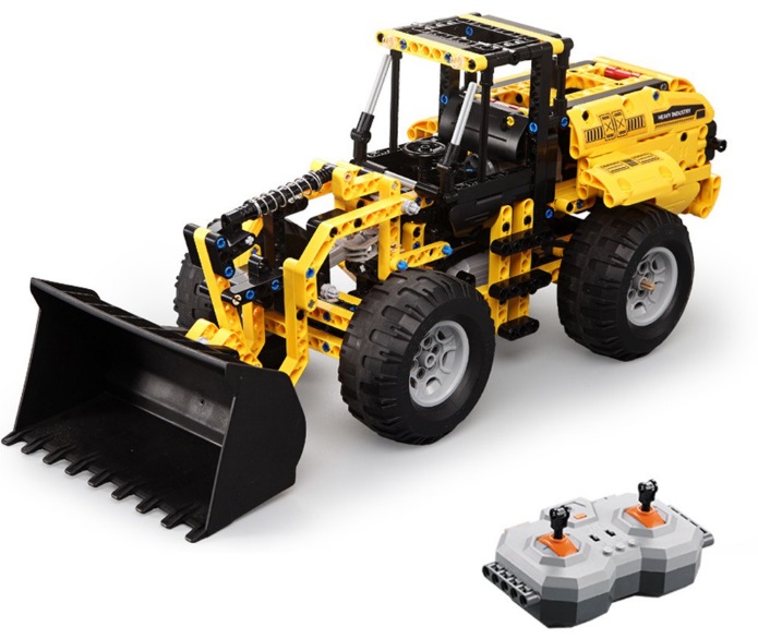 RC építőkészlet KIT távirányítós kotrógép C51058W