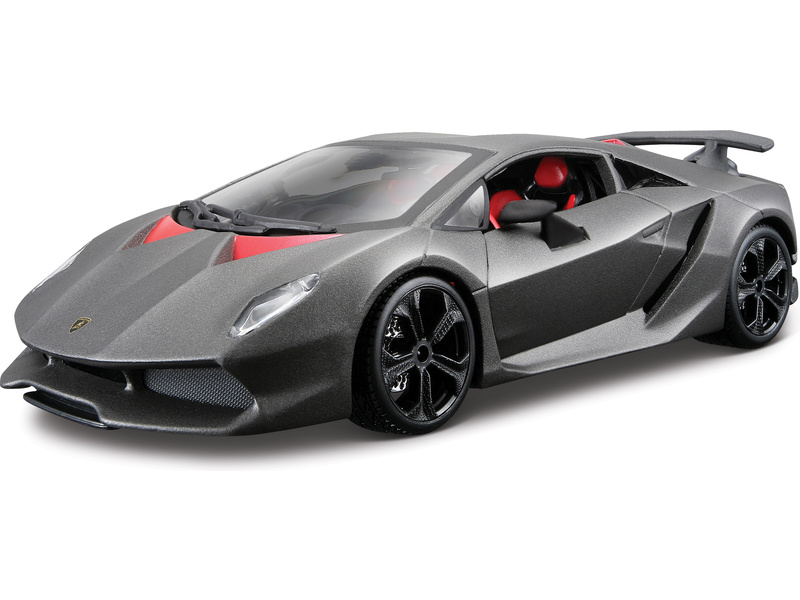 Fém autómodell Bburago Plus Lamborghini Sesto Elemento 1:24
