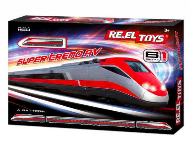 RE.EL Toys: Super treno AV vonatpálya
