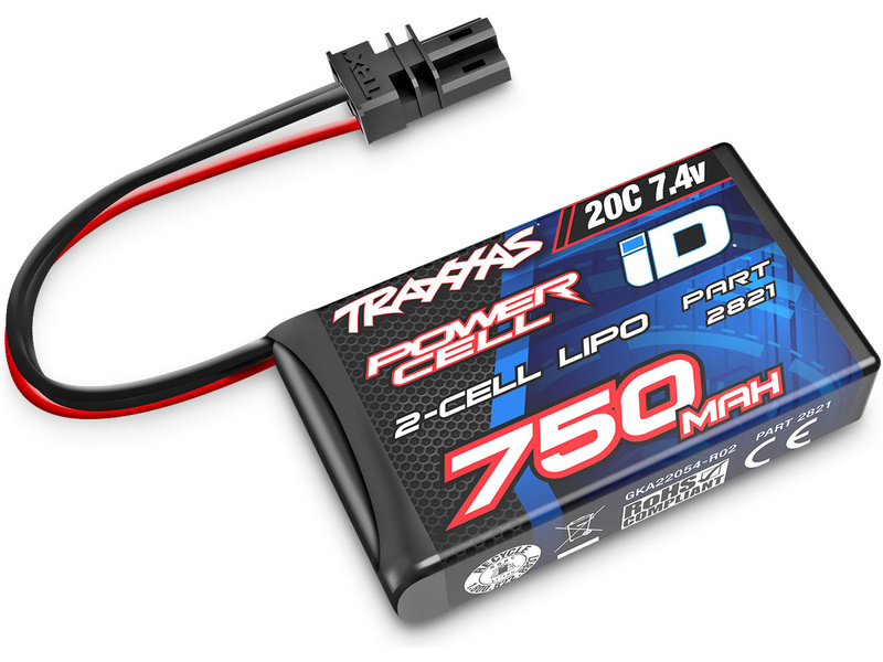 Transformers Traxxas LiPo akkumulátor 7.4V 750mAh 20C