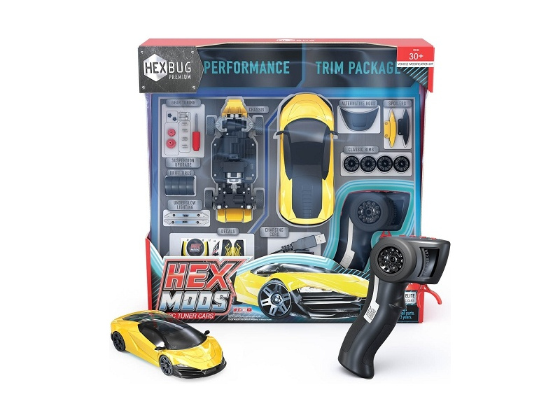 HEXBUG: RC autó készlet HEXMODS Pro Series - sárga