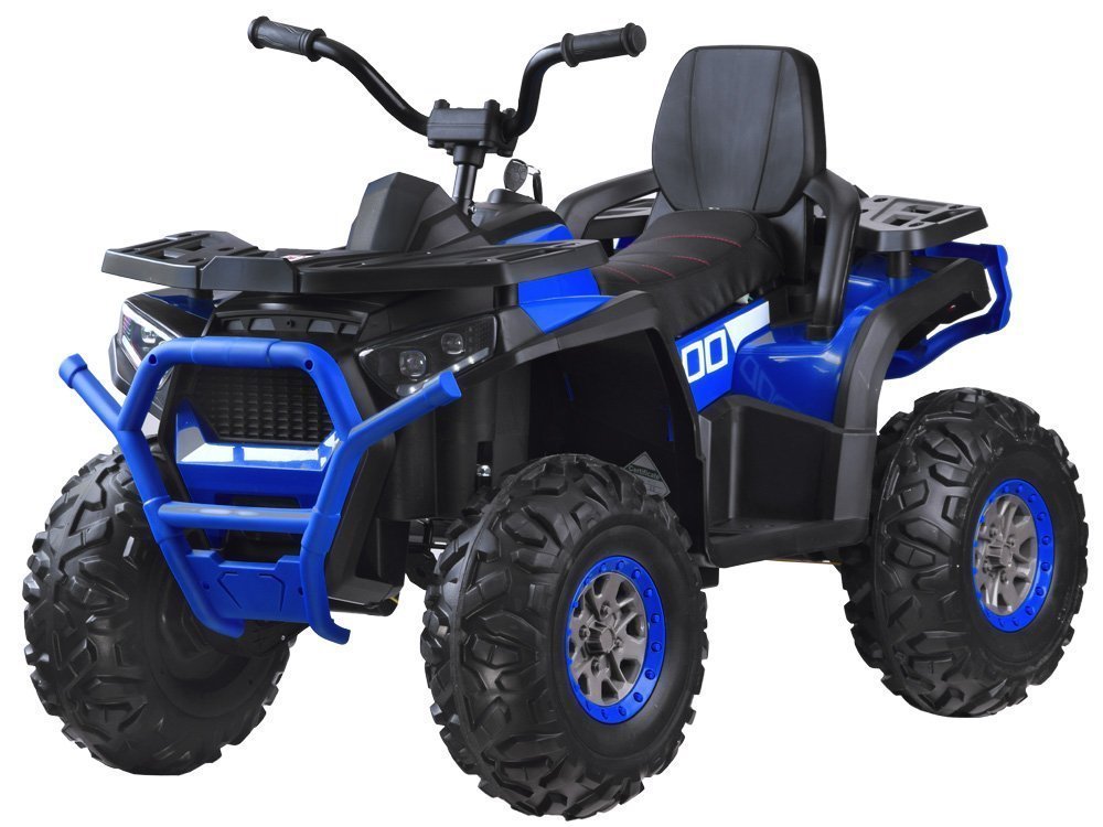 Nagy négykerekű 4x4 QUAD távirányítóval, LED, EVA kerekek Szín: kék