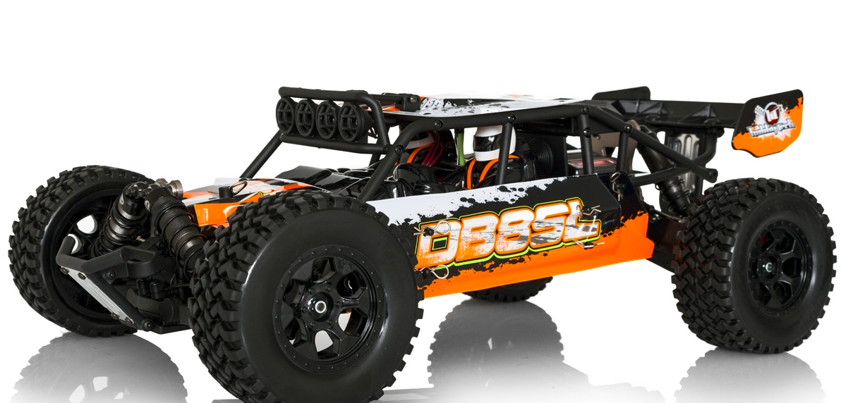 HOBBYTECH RC autó Buggy SL BRUSHLES 4WD narancssárga