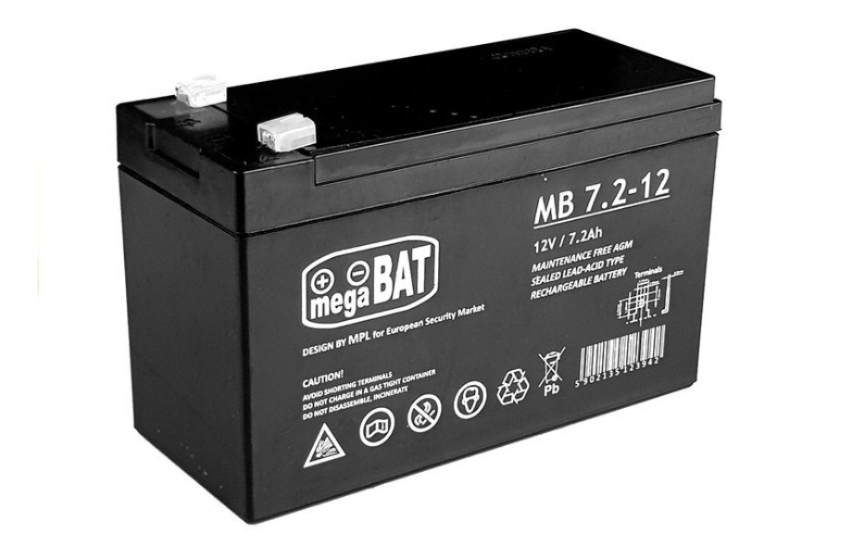 AGM: Gél akkumulátor elektromos autókhoz 12V 7.2AH